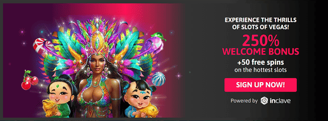 Slots of Vegas Casino USDT review screenshot 1