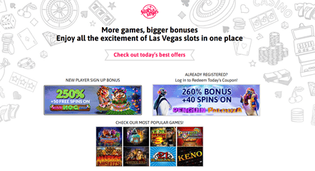 Slots of Vegas Casino USDT review screenshot 3